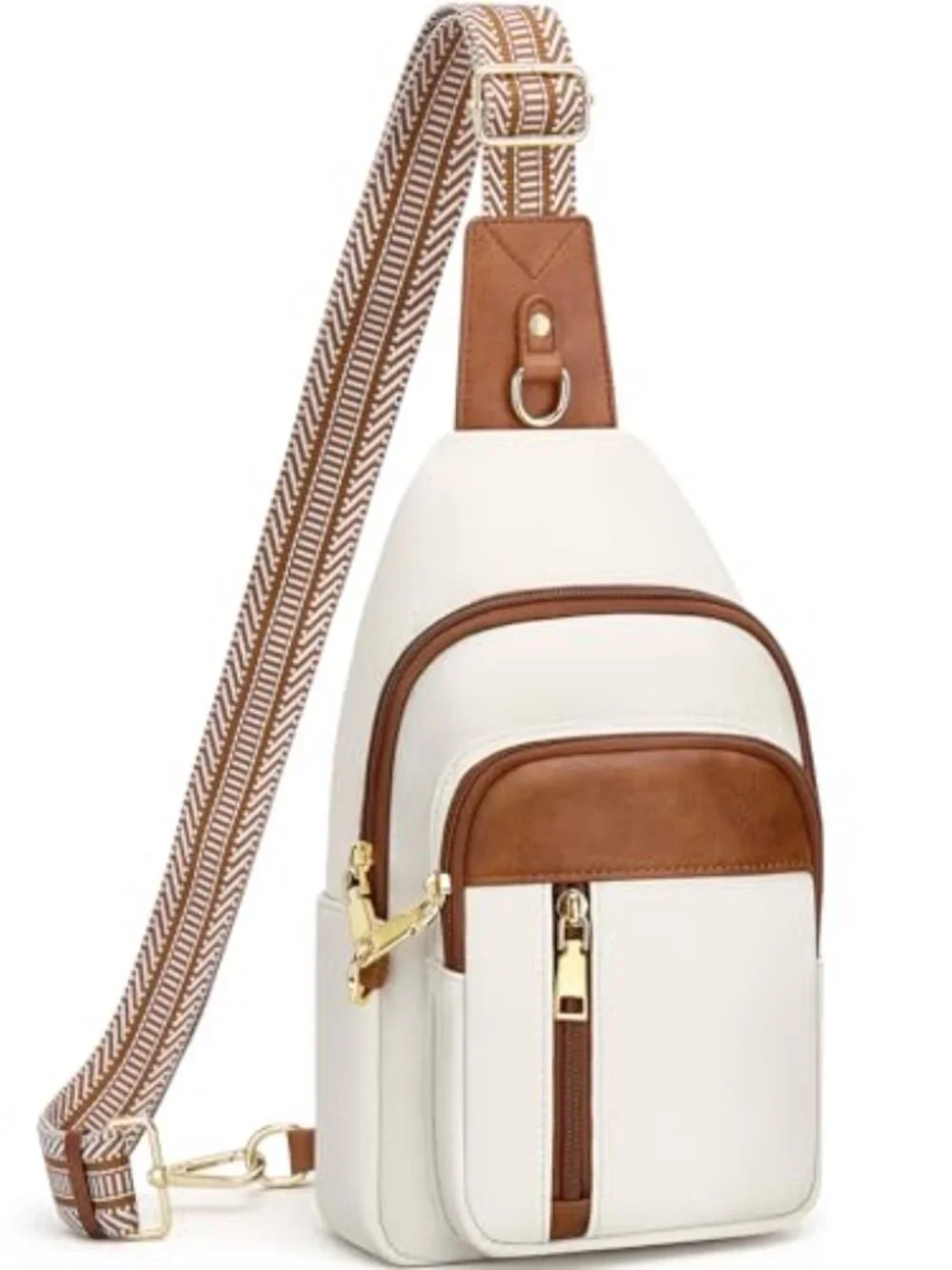 RFID Anti Theft Crossbody Sling Bag Vegan Leather Travel Purse